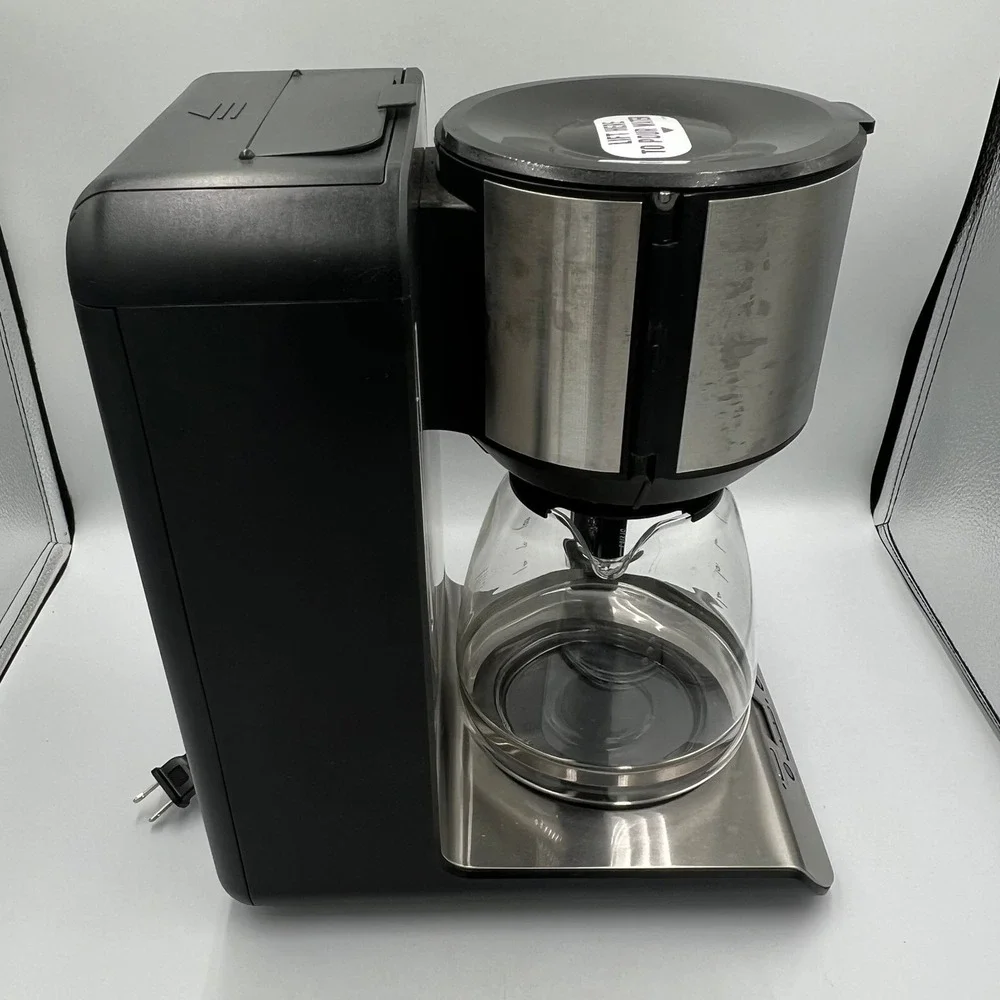 Mr. Coffee 12-Cup Programmable Coffee Maker Black Silver Good Strong Brew Delay